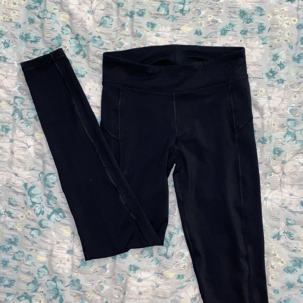 aeropostale black sport leggings